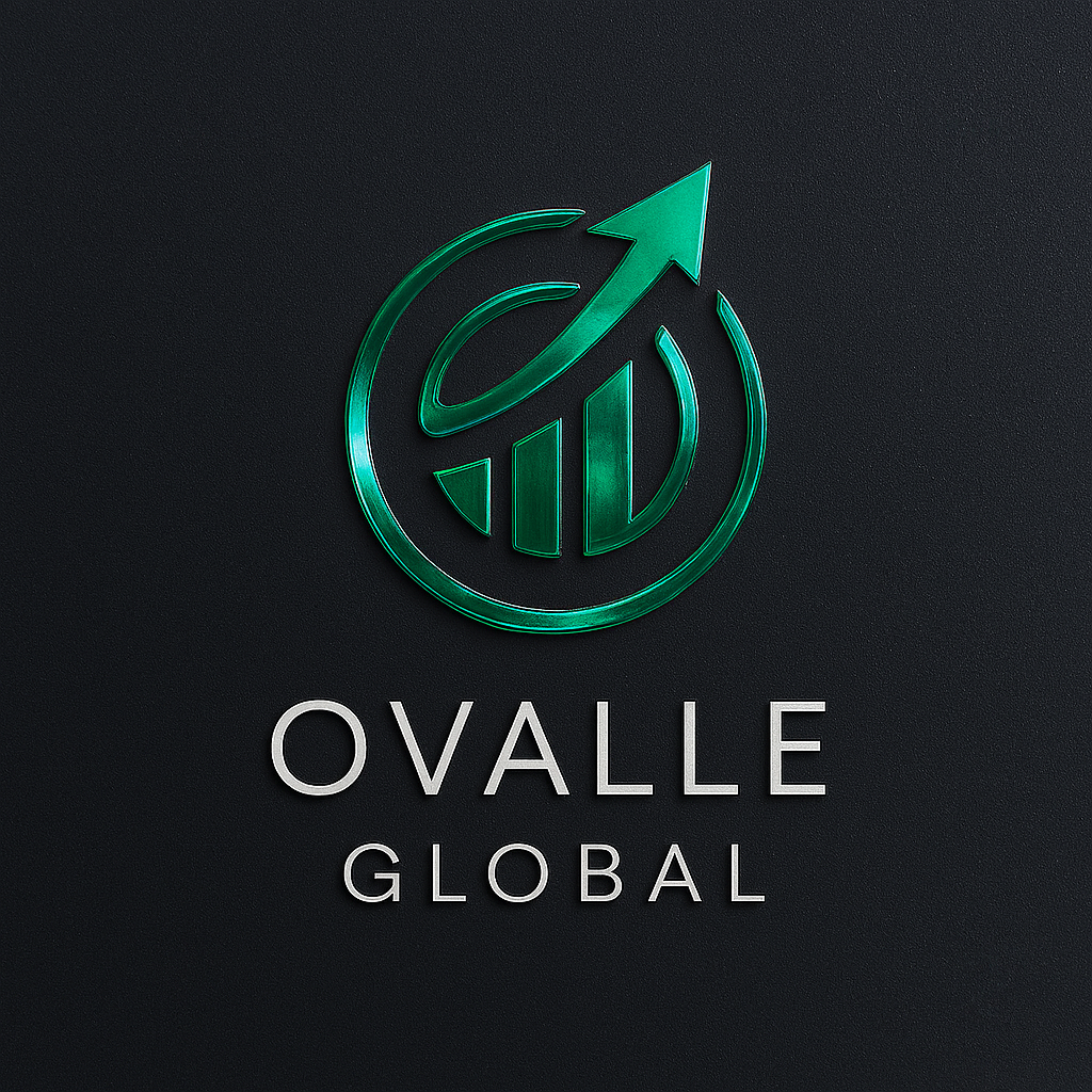 Ovalle Global Logo - green